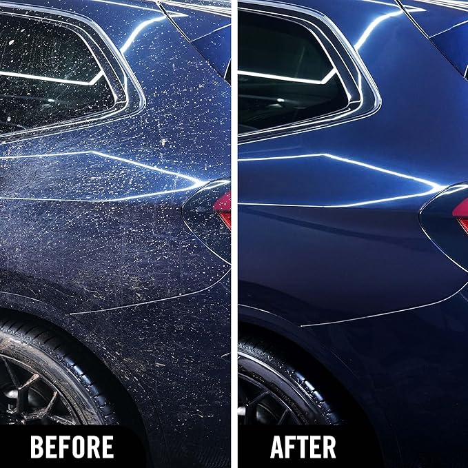 Turtle Wax Zip Wax Car Shampoo 2.5L - Dissolves Tough Stains & Soils with Streak Free Rinsing - Dual Action Concentrated Car Wash & Carnauba Car Wax - Easy to Use, Wash, Rinse & Dry for a Showroom Shine