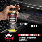 All Purpose Car Cleaner – Professional Multi-Surface Car Interior & Exterior Cleaner for Wheels, Carpets, Seats, Dashboard, Engine Bay – Heavy-Duty Formula – 500 ml