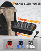 MNZZ Graphene Heated Vest for Women 7.4V Fast Charge Large Capacity Battery