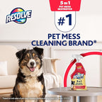 Resolve Pet Specialist Carpet Cleaner Spray – for Removal of Pet Stains & Odors Up to 7 Days Old, 22oz