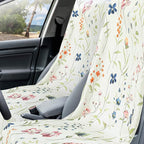 Hahafelt 2 Pack Car Seat Towel Covers with Storage Bag 63 x 32 Inch Athletic Running Towel Seat Sweat Washable Non Slip Cover Gift for Car Outdoor Sport Activities (Wildflowers)