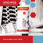 Gtechniq W4 Citrus Foam Shampoo and Degreaser for Cars 169 fl oz | Removes Road Grime and Enhances Shine, Non-Caustic Formula, Easy to Apply
