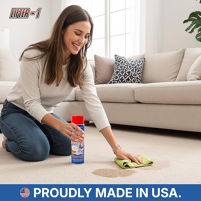 Carpet Spot Remover, Stain and Red Wine Remover and Spot Treatment for Oil, Grease, Urine, Cleaning Performance for Rugs, Upholstery, Fabrics. 18 Fl oz Pack of 1 (108 Fl Oz (Pack of 6))