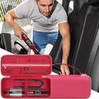 Aproca Storage Case Compatible with Fanttik Slim V8 Apex / V8 Mate / V10 Apex / V10 Mate Cordless Car Vacuum, Portable Bag for Accessories - Red (Case Only)