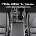 4 Pack Car Seat Gap Filler, Car Seat Gap Plug to Fill The Gap Between Seat and Console, Universal Car Seat Gap Filler Organizer Crevice Blocker Stop Things from Dropping