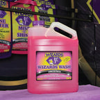 Wizards Car Wash - Super Concentrated Car Wash Soap - No Salt Biodegradable Car Wash Soap With Thick Foam - Exterior Care Products For Marine Use - Foam Cannon Soap For Car Washing Supplies - 1 Gallon