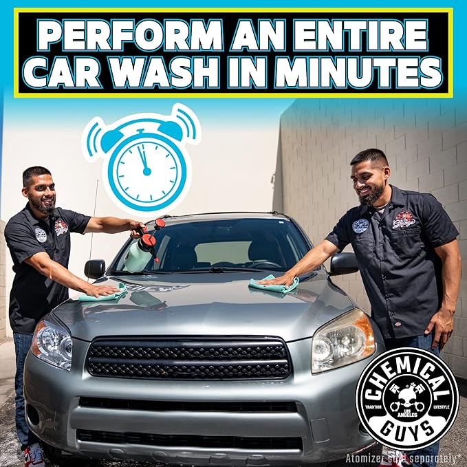 Chemical Guys WAC_707_16 EcoSmart Hyper Concentrated Waterless Car Wash and Wax, Safe for Cars, Trucks, SUVs, Motorcycles, RVs & More, 16 fl oz
