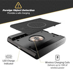 Scosche BLKIT5-SP0 BaseLynx Qi-Certified Modular Customizable Wireless Charging Station Compatible with All Qi, Power Delivery 3.0, Standard USB-C & USB-A Devices