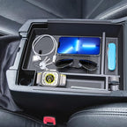 DIAMOOKY Upgraded Center Console Organizer for Toyota 4Runner 2024 2023 2022 2021 2020 2019 2018 2017 2016-2010 Full Size Tray Interior Accessories, Insert Armrest Box Secondary Storage ABS Material