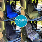 Malo’o SeatGuard Waterproof Car Seat Cover, Neoprene Universal Seat Protector for Trucks and Cars, Heavy Duty Seat Cover for Sports Gear, Dogs and Wet Clothing, Hawaiian