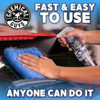 Chemical Guys CLD300 Streak Free Glass & Window Cleaner (Works on Glass, Windows, Mirrors, Navigation Screens & More; Car, Truck, SUV and Home Use), Ammonia Free & Safe on Tinted Windows, 128 fl oz