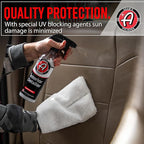 Adam's Polishes Interior Detailer 16 fl. oz (Sweet Pea) - Total Car Interior Cleaner, Protectant & Dressing | All Purpose Cleaner & Leather Conditioner | Vinyl, Dashboard, Screen, Seat Cleaner & More