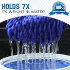 Ultra Plush Microfiber Car Wash Mitt - Scratch-Free, Lint-Free, Extra Absorbent, Machine Washable - Detailing Chenille Cleaning Mitt Perfect for Cars, Trucks, Motorcycles, and Household Surfaces