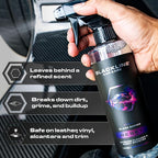 Blackline Luxury Scented Interior Cleaner Reset Deep Cleans & Deodorizes All Surfaces, pH-Neutral High-Foam Formula, Long-Lasting Premium Fragrance for Car - Oasis Scented