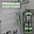 Car Wash Soap for Ceramic Coating 16oz, High Foaming Graphene Shampoo Powerful Cleaner & Protection In One Step, Works with Car Wash Bucket, Foam Cannon & Foam Gun, Safe for Satin & Matte Finish Paint
