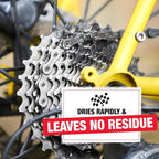 Finish Line Speed Bike Degreaser – Powerful Dry Formula for Bicycle Chains, Gears, and Disc Brakes, Turbo Spray Cleans Fast, Evaporates with No Residue, 18 oz, 3 Pack