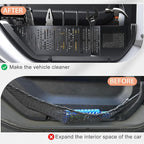 Upgraded for Jeep Wrangler accessories Metal Front Door Storage Pockets for 2018-2025 Jeep Wrangler JL JLU 4XE accessories for 2020-2025 Jeep Gladiator JT accessories Door Side Insert Organize Box