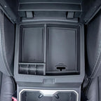 JKCOVER 2PCS Center Console Organizer Compatible with 2024 2025 2026 Toyota Tacoma(4th Gen) Center Console Tray and Divider Storage Accessories