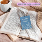 Blue Floral Christian Car Air Freshener, Bible Verses Air Freshener Hanging 3 Pcs for Cars Closet Drawer or Books, Religious Christian God Car Accessories Mirror Decor for Women