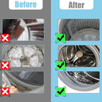 Washing Machine Cleaning Brush,Dryer Vent Cleaner Kit,Crevice Brush for Bathroom, Shower & Kitchen - Scrub Brushes with Long Handle,Household Cleaning Tools Tile, Bathtub, Sink, Grout Cleaning Brushes