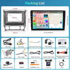 8 Core 6+128G Android Car Radio Stereo for Chevy Silverado/GMC Sierra 2014-2018 Wireless Carplay Android Auto, 10.1'' Touch Screen Head Unit Mirror Link WIFI GPS Bluetooth FM/RDS DSP Backup Camera SWC