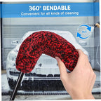 PRETYZOOM 3pcs Wheel Cleaning Brushes Set Soft Bristle Car Detailing Tire Brush for Effortless Wheel Rim Cleaning Versatile for Vehicles Design