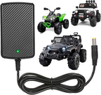 24V Charger for Kids Ride On Car Toys 24 Volt Battery Charger Wrangler SUV Kid Trax Dynacraft Toy Car Jeep ATV Quad Disney Electric Ride-On Charger 24V Battery Charger