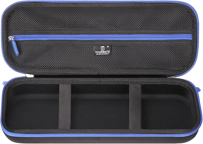 Tourmate Hard Storage Case for Upbooz/Vacuum/Minthouz/Dovety Vacuum Cordless - Travel Case for Portable Car Vacuum(Only Case)(Black & Blue)