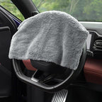 Car Wash Drying Towels, 450gsm Ultra-Thick Absorbent Lint-Free Extra Soft Microfiber Rags for Car Detailing, Interior & Exterior Cleaning Cloths, 16in x 16in - Microfiber, Grey, 6 Packs
