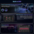 S8 Gen2 9inch 4G+32G Android Double Din Car Stereo, Built-in 4G, Wireless CarPlay & Android Auto, Dual Bluetooth, ChatGPT AI, GPS Tracking, VSV(Virtual Surround-View) Parking, S8G2094MS
