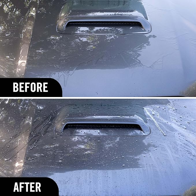 Turtle Wax Hybrid Solutions Wax & Dry Plus, Spray On Car Wax for High Gloss Shine and Ceramic Coating Protection For Paint, Wheels, Glass & More, Easy Versitile Application, 26 oz (Pack of 6)