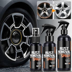 Rust Remover Spray,Rust Remover Spray for Metal, Wheel Hub & Paint Safe Rust Dissolver for Cars/Trucks, Multi Purpose Instant Cleaning Coating Agent,Rustout Instant Remover Spray (200ML)