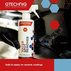 Gtechniq W9 Water Spot Remover for Cars, 33.8 fl oz | Advanced Solution Easily Removes Stubborn Water and Silica Spots from Bodywork, Suitable for Glass, All Paint Types and Vinyl
