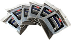 Maxshine 16”x24” Universal 6-Pack Dark Blue Microfiber Towel - 600GSM Ultimate Crazy with Silver Silk Border - Rinse-Free, Scratch-Free Drying Towels for Cars - Perfect for Car Detailing