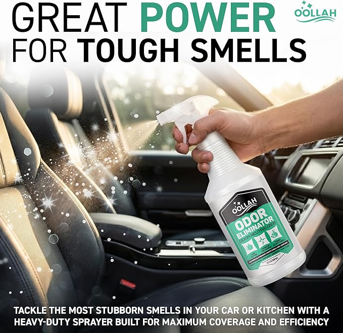 Pet Odor Eliminator for Home, Odor Eliminator Spray 32 oz, Fresh Scent Odor Neutralizer for Fabric, Carpet, Upholstery, Furniture, Bathroom & Car