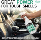 Odor Eliminator Spray for Strong Odor - Commercial Strength Odor Neutralizer (32 FL Oz) - Fabric, Room, Bathrooms, Couch and Furniture Odor Eliminator Spray - Fast Action Fresh Scent 2 Pack
