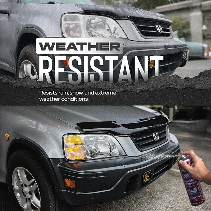GX-3 Plastic Restorer – Black Plastic Restorer for Cars & Automotive Trim Restorer – Interior Car Cleaner & Exterior Faded Plastic, Vinyl & Rubber Renewer with Aloe Vera 12PK (8 fl oz)