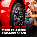 Stoner Car Care 91044-2PK Original More Shine Tire Shine Spray – Tire Dressing Restores Deep Matte Black Finish with Long-Lasting Rain-Resistant Protection, Dry-to-Touch – 12 oz (Pack of 2)
