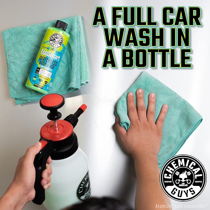 Chemical Guys WAC_707 EcoSmart Hyper Concentrated Waterless Car Wash and Wax, Safe for Cars, Trucks, SUVs, Motorcycles, RVs & More, 128 oz (1 Gallon)