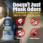 Chemical Guys Odor Eliminating Fogger 3 Pack – Black Frost Scent, 3 Oz Each – Set-and-Forget System to Remove Smoke, Pet, Gym, and Food Odors in Cars, Trucks, SUVs
