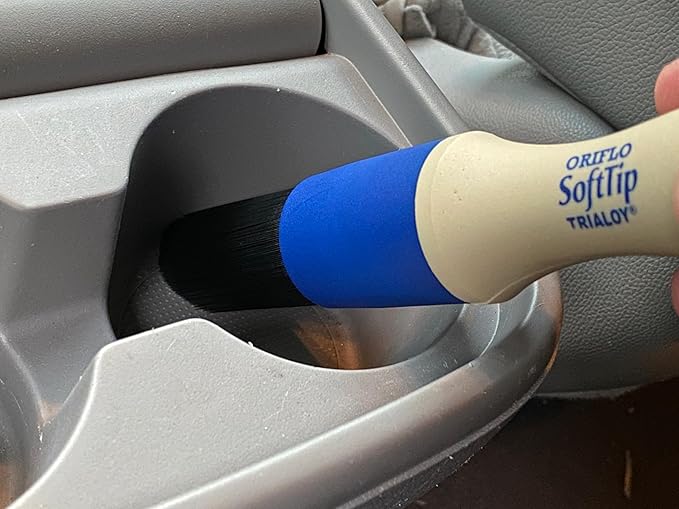 Parts Brush™ AU101 Atlasta Ultra Soft Bristle Brush for Cleaning Auto Engine Parts, Small Motors, Car Exteriors and Interiors, Boats, Household Grime, and More