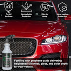 Suds Lab GC Graphene Spray Coating, Sprayable Graphene Oxide Coating for Cars, Boats, RV's & Motorcycles, for Extreme Gloss, Depth, Shine and Protection, 32 oz.