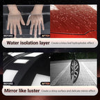 18.6oz Car Coating Spray 6-in-1 Ceramic Paint Sealant Car Wax,Gloss Shine, Extremely Hydrophobic Nano Ceramic Coating, Quick Spray & Wipe Protect Paint, Glass, Wheels, and Trim ﻿ (Pack of 2)