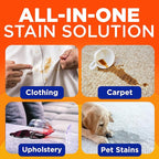Tide Laundry Stain Remover with Oxi,Rescue Clothes,Upholstery,Carpet and more from Tough Stains,Stain Treater,22 Fl Oz,(Pack of 8)