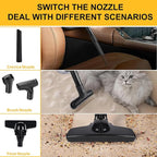 Cordless Vacuum for Dewalt 20V Battery,Handheld Vacuum Cleaner Stick Vacuum Shop Vac for Home Car Hardwood Floor Carpet with Washable HEPA Filter (No Battery)