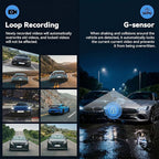 Front 4K Dash Cam for Honda Accord 2023 2024 2025 Hybrid LX Sport EX Touring EX-L (Gen11),Easy Installation,OEM Style in-Dash WiFi & APP, Loop Recording, G-Sensor, 24H Parking Monitor