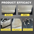 2PCS Titanium Ceramic Wax Cream for Cars,2025 Strong Protection Car Coating Polishing Wax,uto Car Scratch Repair Remover Paste Cream Paint Care Ceramic Waxes with Sponge