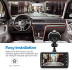 Dash Cam Front with 32G SD Card, BOOGIIO 1080P FHD Car Driving Recorder 3'' IPS Screen 170°Wide Angle Dashboard Camera Aluminum Alloy Case, WDR G-Sensor Parking Monitor Loop Recording Motion Detection