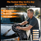 12 PCS Microfiber Towels for Cars 24x16 Inch Microfiber Cleaning Cloths Bulk Soft Car Detailng Towel Cloths 600 GSM Detailing Buffing Quick Drying Towel Polishing Waxing Auto Detailing Towel Cloth