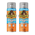 Gorilla Waterproof Patch & Seal Rubberized Sealant Spray, Crystal Clear, 14 Ounce (Pack of 2) - Seals Out Water, Air, and Moisture